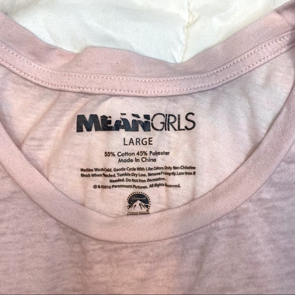 Mean Girls Pink Tank Top - Picture 6 of 6